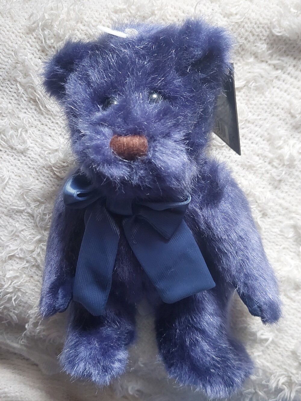 Y2k Dakin Desmond Deep Navy Blue Plush Teddy
